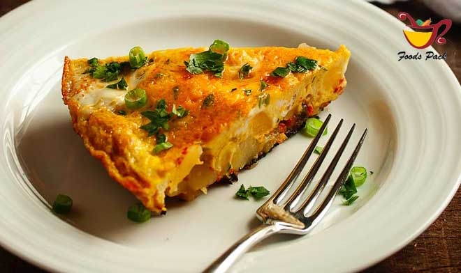 Quick Healthy Meal Herb & Onion Frittata