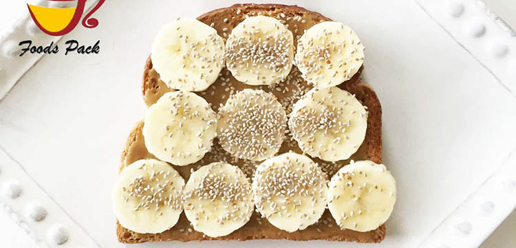 Image of Peanut Butter Banana Chia Toast in Healthy Breakfast