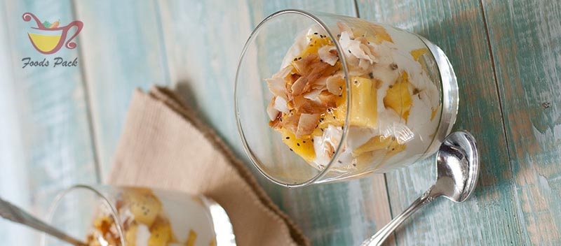 Yogurt Pina Colada in Healthy Quick Meals Image