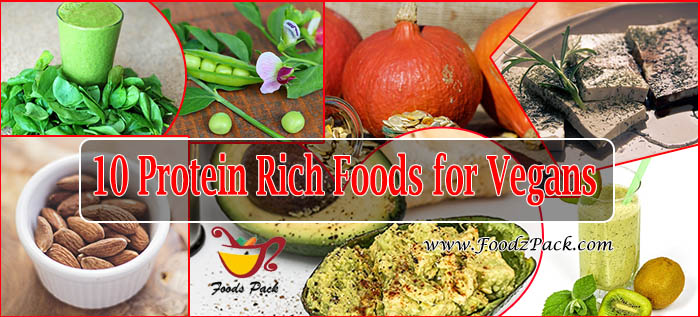 10 Protein Rich Vegan Foods Feature Image
