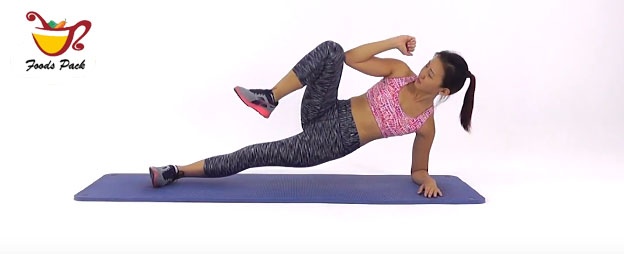 Plank Variations Image of Side Crunches